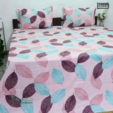 Fabby Decor Designer Print Cotton King Size Bed Sheets