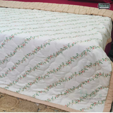 Floral Double Bed Printed Comforter(Quilt)