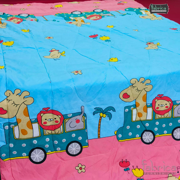 Cartoon Print Single bed Comforter(Quilt)