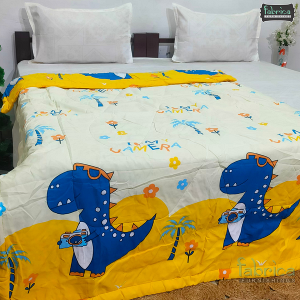 Cartoon Print Single bed Comforter(Quilt)