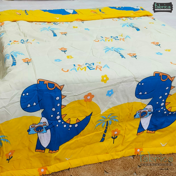 Cartoon Print Single bed Comforter(Quilt)