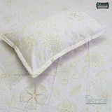 Floral Bliss King Size Pure Cotton Printed Bedsheet Set