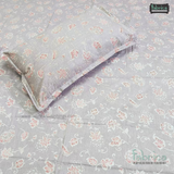 Floral Bliss King Size Pure Cotton Printed Bedsheet Set