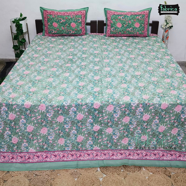 MAHARANI MAGIC KING SIZE PURE COTTON PRINTED BEDSHEET