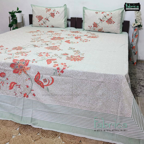 MAHARANI MAGIC KING SIZE PURE COTTON PRINTED BEDSHEET