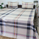 procian premium pure cotton printed king size bedsheet