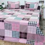 procian premium pure cotton printed king size bedsheet