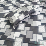 procian premium pure cotton printed king size bedsheet