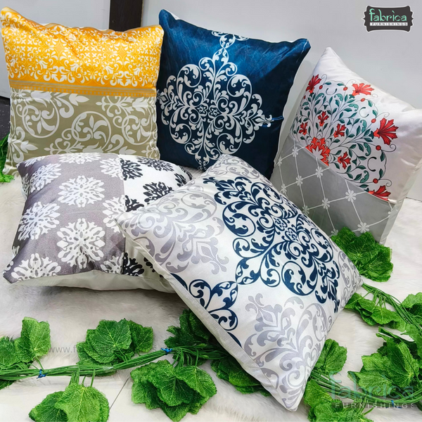 Anita's Royal Digital  Cushion Covers (SET OF 5).