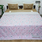 Floral Double Bed Printed Comforter(Quilt)