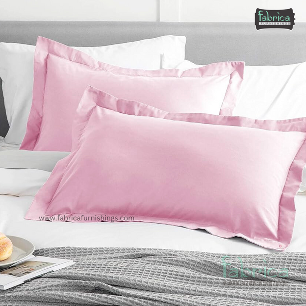 Fabby Pure Cotton Solid Colors Pillow Covers Only