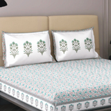 Mughal Utsav Pure Cotton King Size Bedsheet