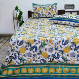 Mughal Utsav Pure Cotton King Size Bedsheet