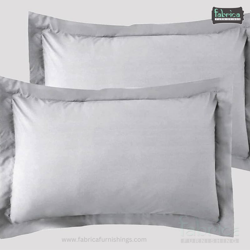 Fabby Pure Cotton Solid Colors Pillow Covers Only