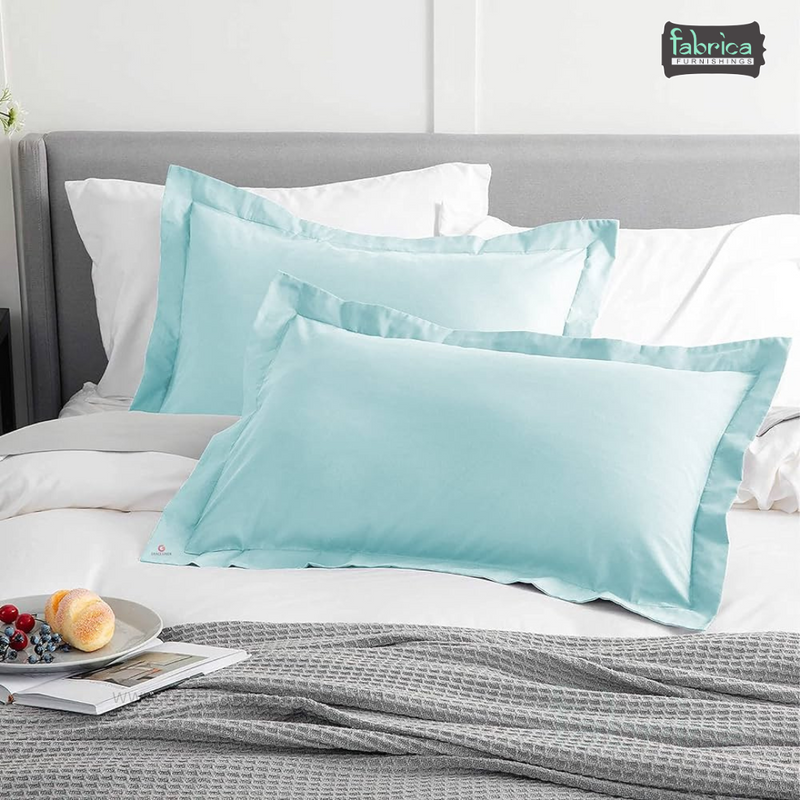 Fabby Pure Cotton Solid Colors Pillow Covers Only