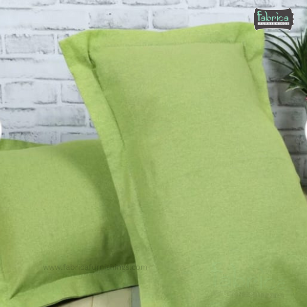 Fabby Pure Cotton Solid Colors Pillow Covers Only