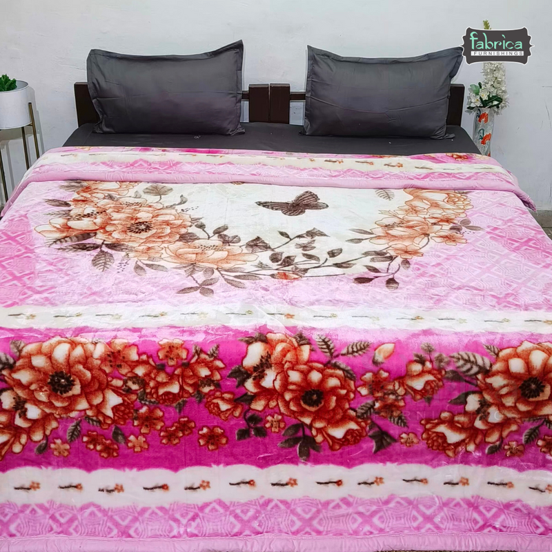 Signature Chanakya  Super Soft  Double Bed reversible Blanket