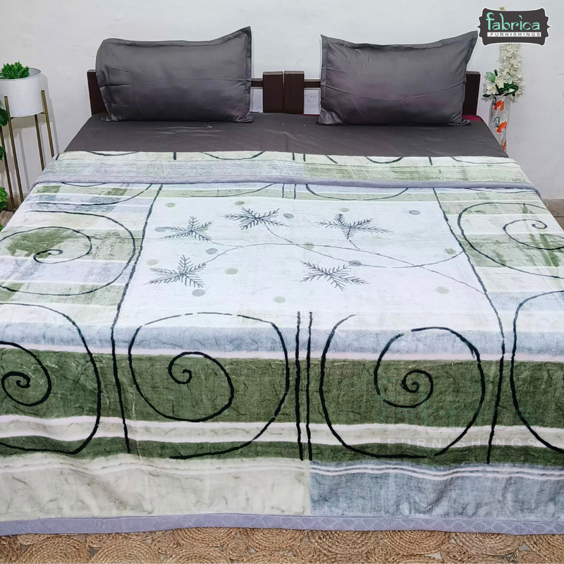 Signature Jupiter Super Soft  Double Bed Reversible  Blanket