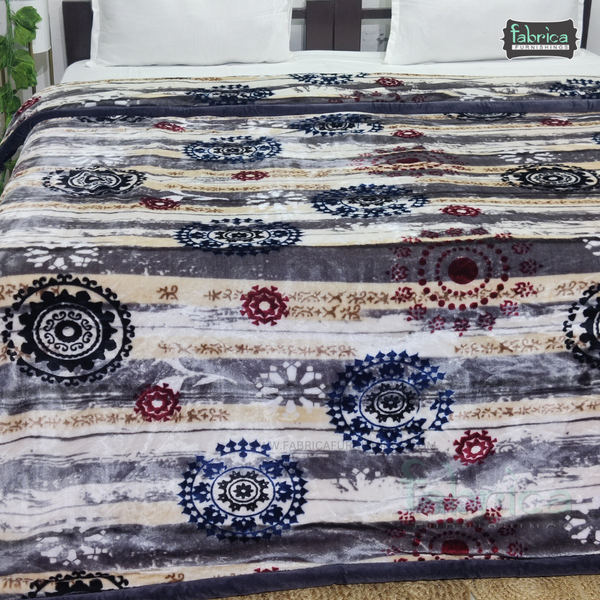 Signature Chanakya  Super Soft  Double Bed reversible Blanket