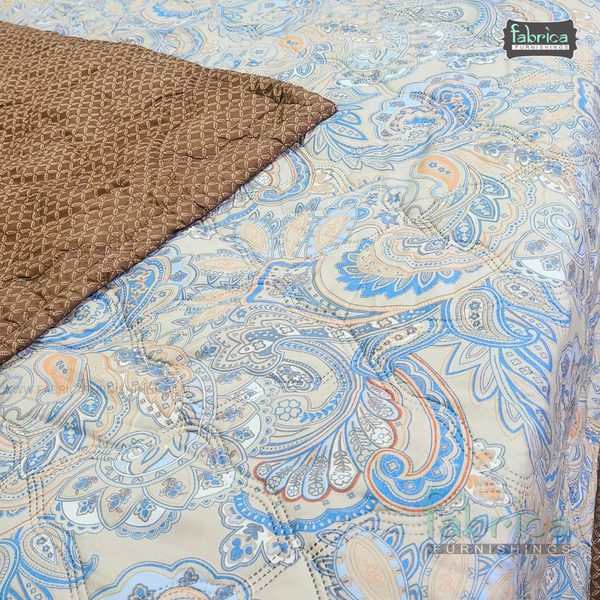 Floral Double Bed Printed Comforter(Quilt)