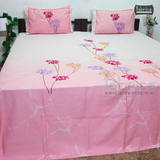 Fabby Home Designer Embroidered King Size Bedsheet Set