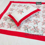 Designer Embroidered Pure Cotton  king Size Bed Sheets