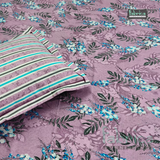 Omega print  Pure Cotton Double Bed Bedsheet