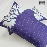 Fabby Decor Designer Print Cotton King Size Bed Sheets