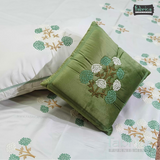 Crown Comfort Superfine Embroidered 5 piece King Size Bed Sheet