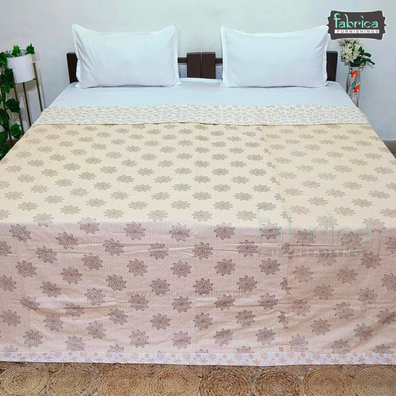 Heritage Pure Cotton Double Bed AC Duvet ( Tehar )