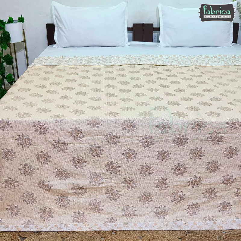 Heritage Pure Cotton Double Bed AC Duvet ( Tehar )