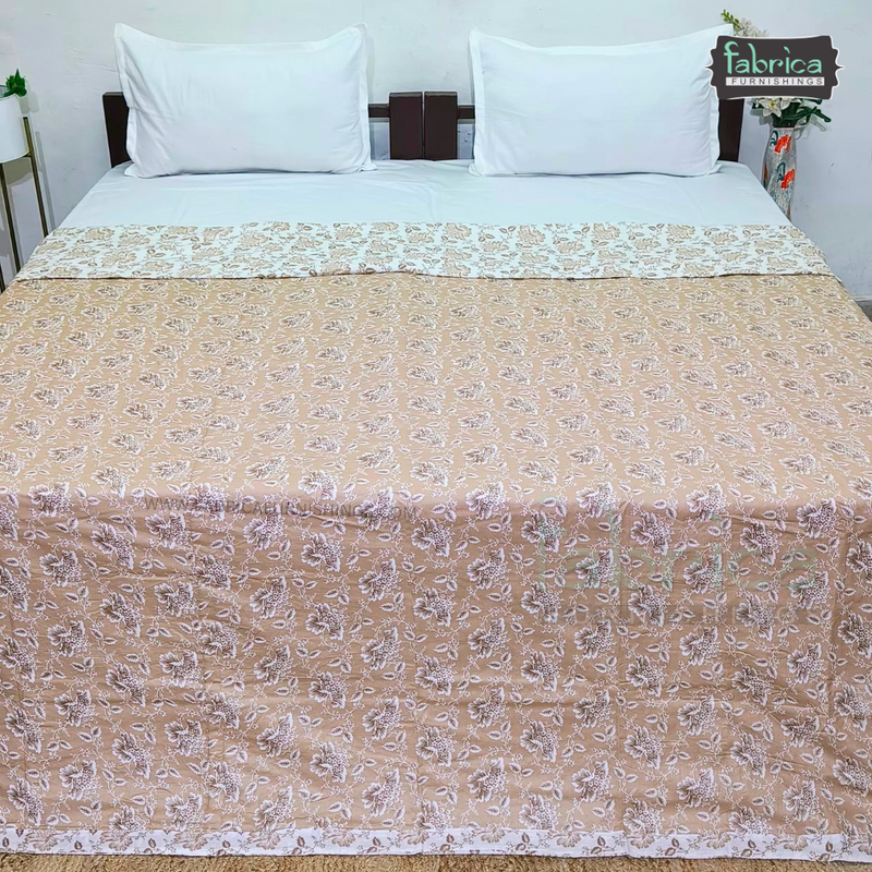 Heritage Pure Cotton Double Bed AC Duvet ( Tehar )