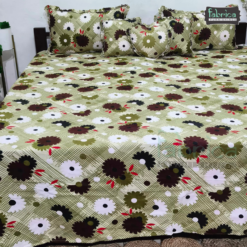 Festive Delight Double Bed 6 Piece Bedding Set