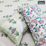 Rangoli Pure Cotton Handblock Super Kingsize Bedsheet