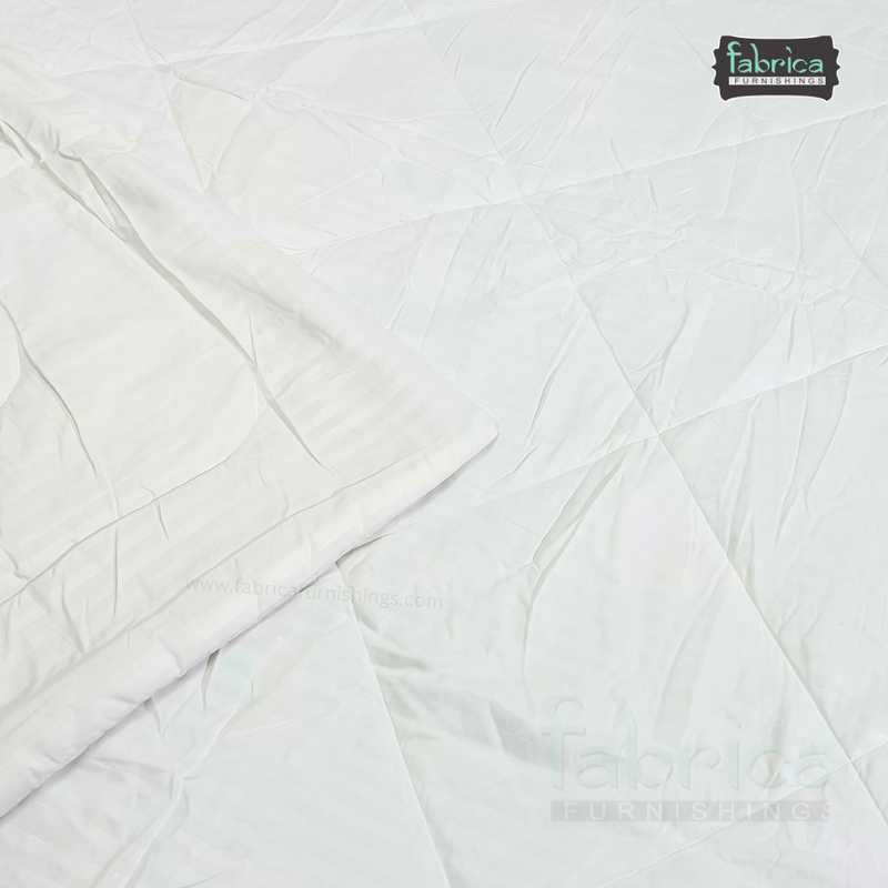 Solid Plain Pure Cotton King Size Reversible Comforter