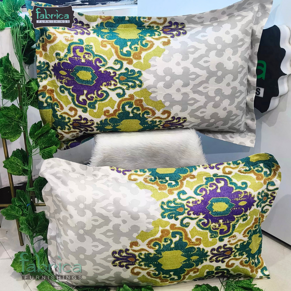 Fabby Printed Pillow Covers only.