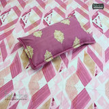 Omega Double Bed pure cotton printed Bed Sheets