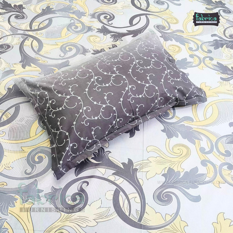 La Cozy Decor Designer Print Cotton King Size Bed Sheets