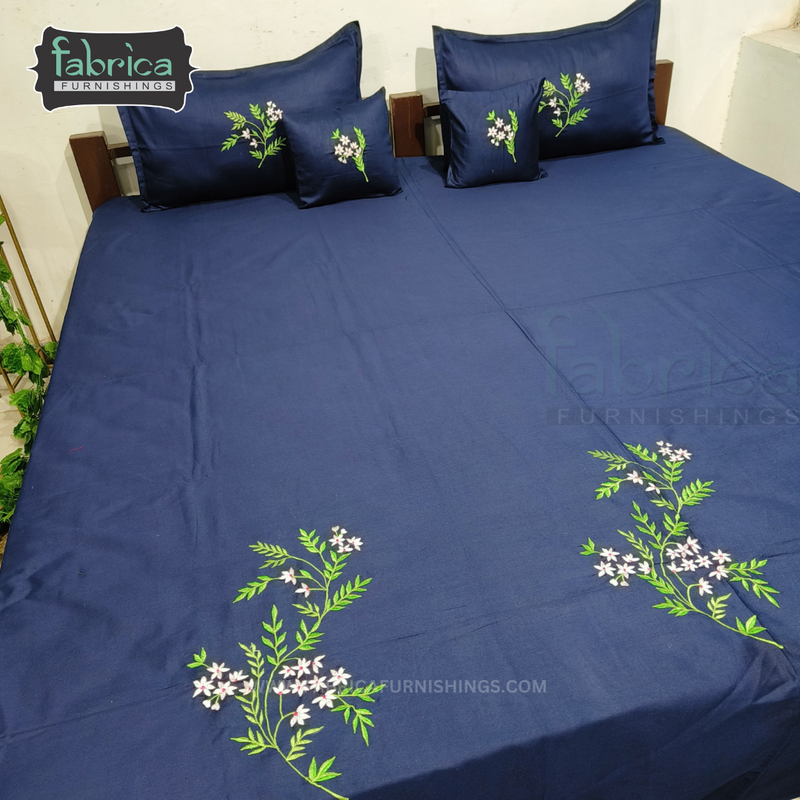 Decor Designer Embroidery Kingsize Double Bedspread