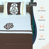 Decor Designer Embroider King Size Bed Sheets